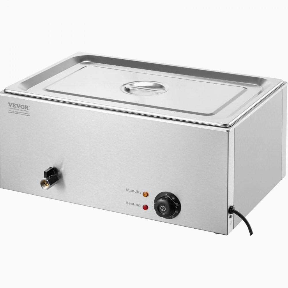 M-112 - 19Qt Stainless Steel Electric Food Warmer with Temperature Control