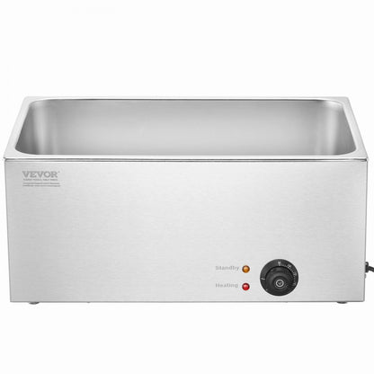 M-100 - 19Qt Stainless Steel Food Warmer with Dry-Burn Protection