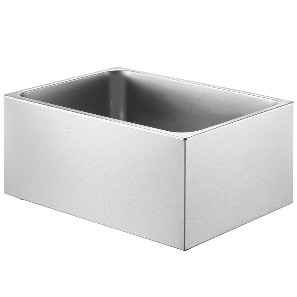 M-100 - 19Qt Stainless Steel Food Warmer with Dry-Burn Protection