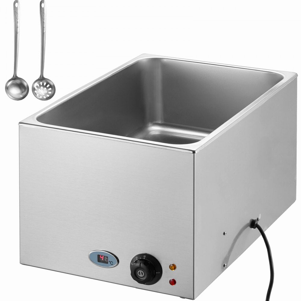 M-300 - 18L Stainless Steel Food Warmer with Dry-Burn Protection