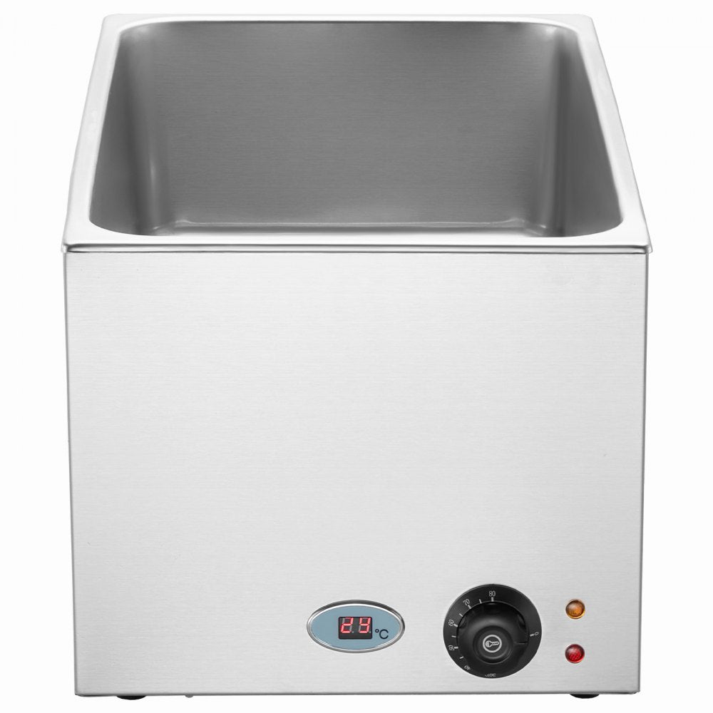 M-300 - 18L Stainless Steel Food Warmer with Dry-Burn Protection