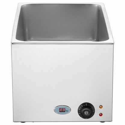 M-300 - 18L Stainless Steel Food Warmer with Dry-Burn Protection