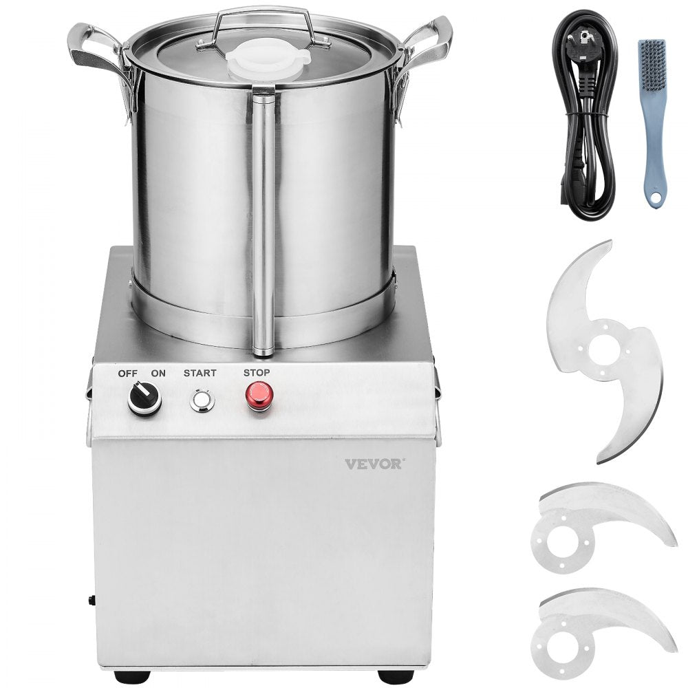 SC-7310 - 10.6QT Stainless Steel Food Processor with S-Shaped Blades