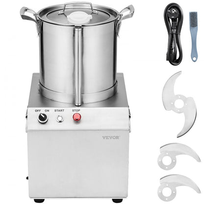 SC-7310 - 10.6QT Stainless Steel Food Processor with S-Shaped Blades