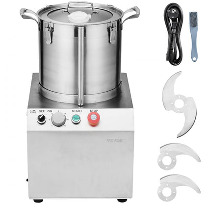 SC-7315 - 15.9QT Stainless Steel Food Processor with Powerful 1400W Motor