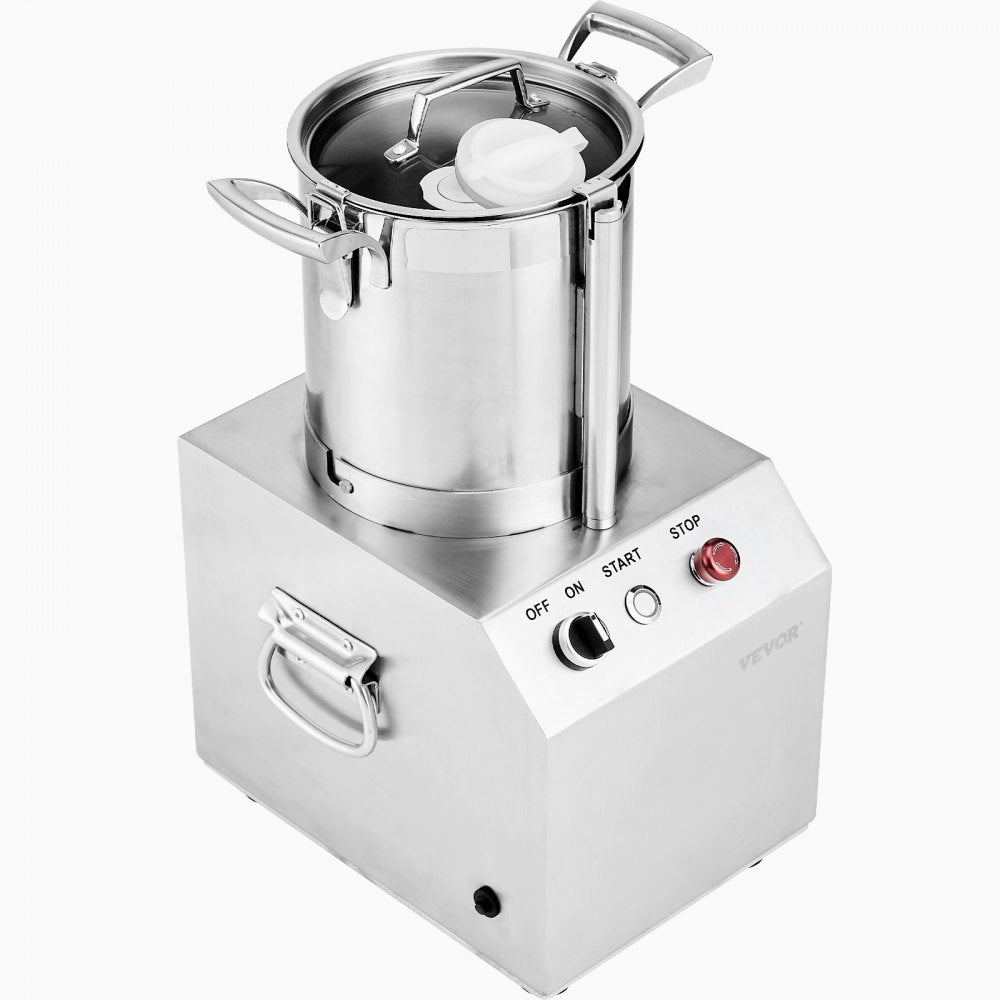 SC-7304 - 4.3QT Stainless Steel Food Processor with Powerful 550W Motor