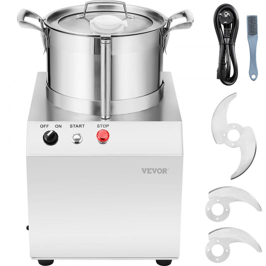 SC-7306 - 6.3QT Stainless Steel Food Processor with S-Blades