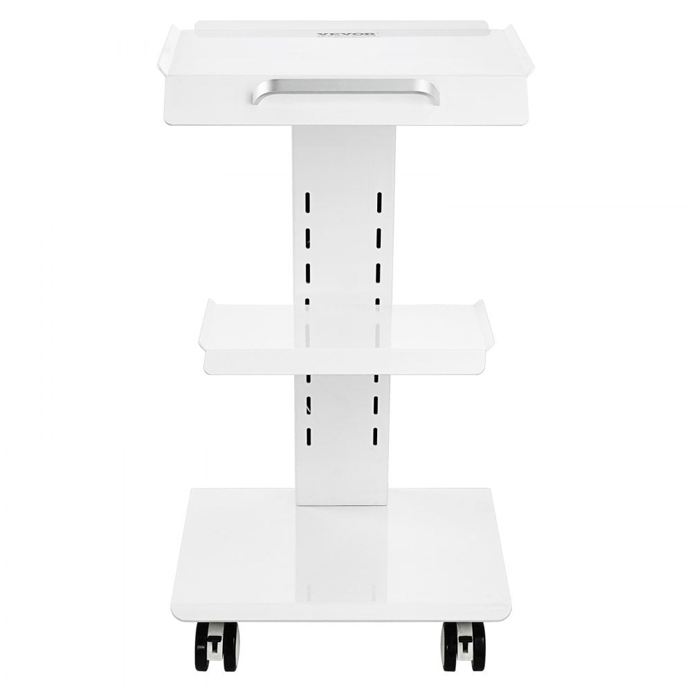 K-SH001 - 3-Layer Steel Lab Trolley, 220 lbs Capacity