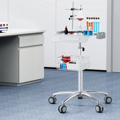 K-SH003 - Versatile 19.09"x16.73" Height Adjustable Medical Cart