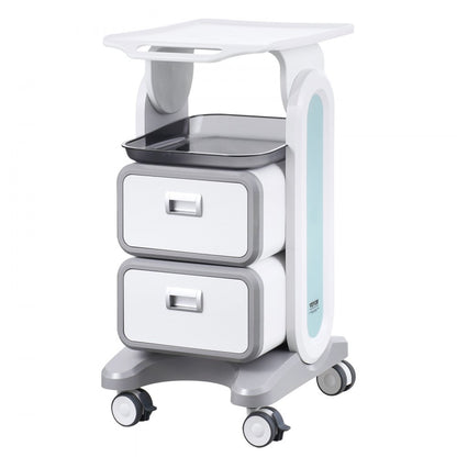 FY-1T2C - VEVOR 3-Tier Medical Cart with Drawers & Top Tray, 12.6" x 15.7"