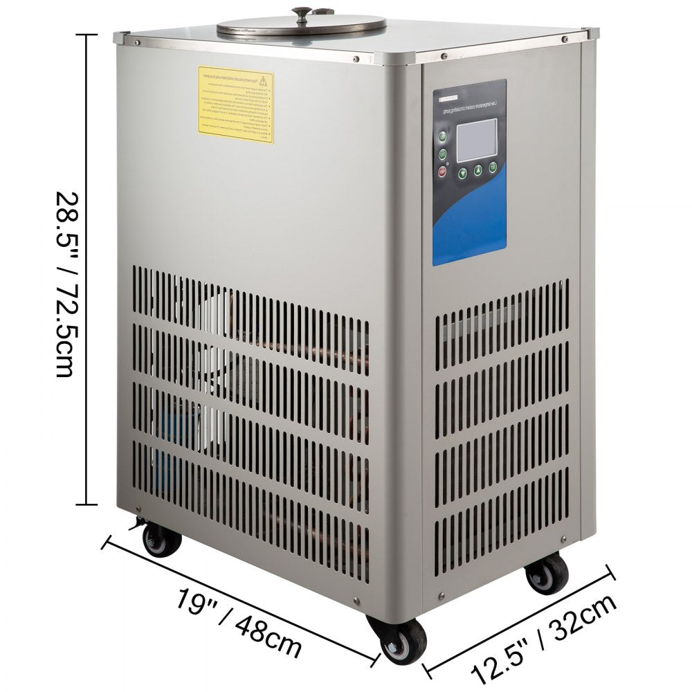 010102455489 - VEVOR 5L Chiller Circulator, -20°C Precision Cooling System