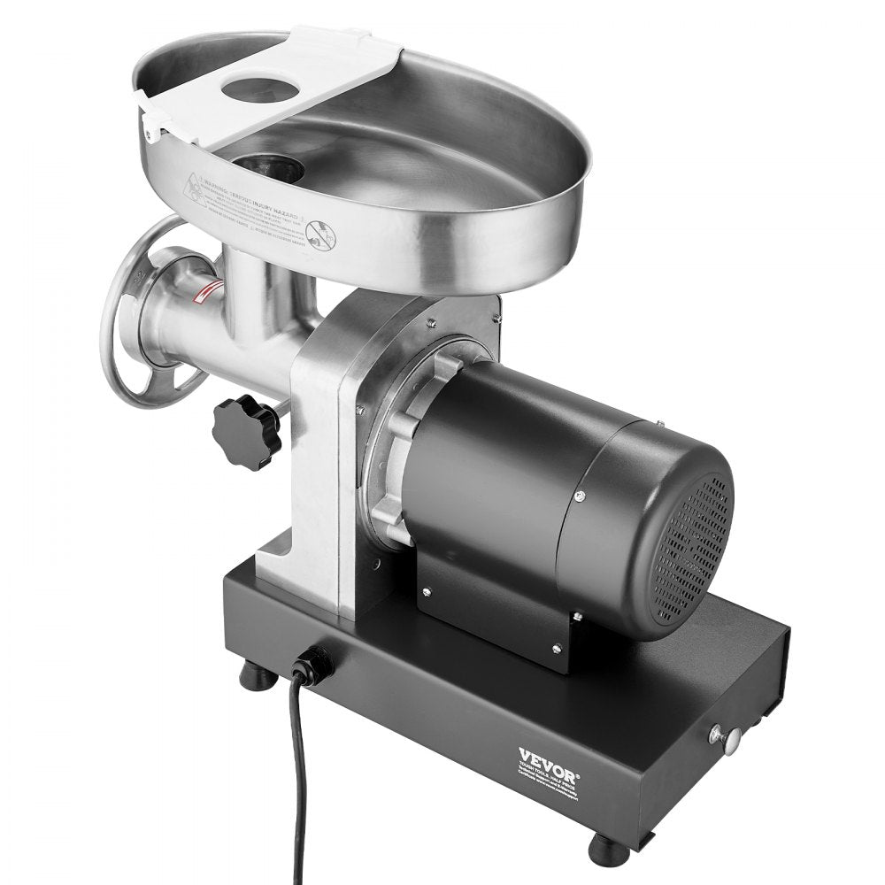 1A-EG822 - 750W Stainless Steel Meat Grinder for 14 lbs/min Grinding