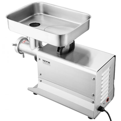 1A-EG132 - 1100W Stainless Steel Meat Grinder, 21 lbs/min, Sausage Maker
