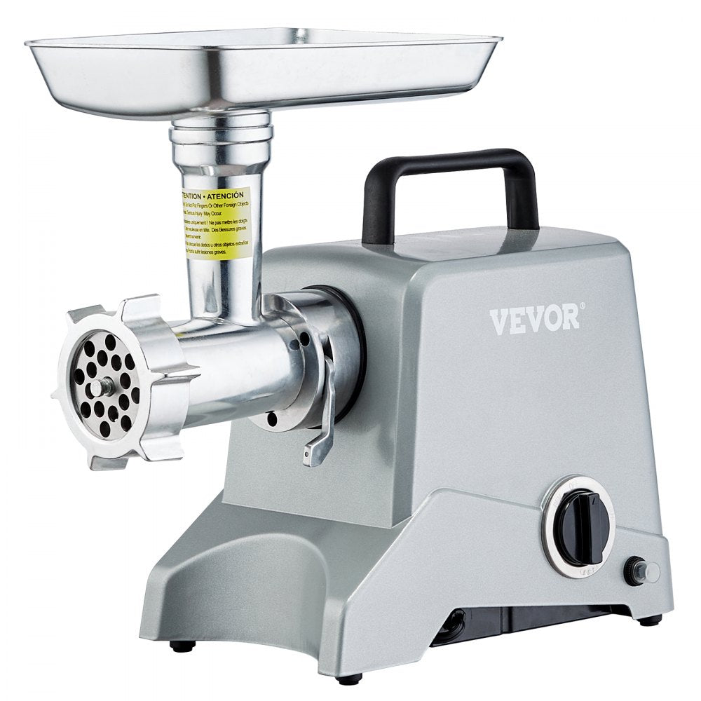 1A-PG612G - 800W Electric Meat Grinder & Sausage Stuffer, 5 lb/min Capacity