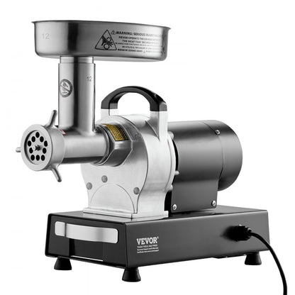 1A-EG812 - 550W Stainless Steel Meat Grinder for Sausages, 9 lbs/min