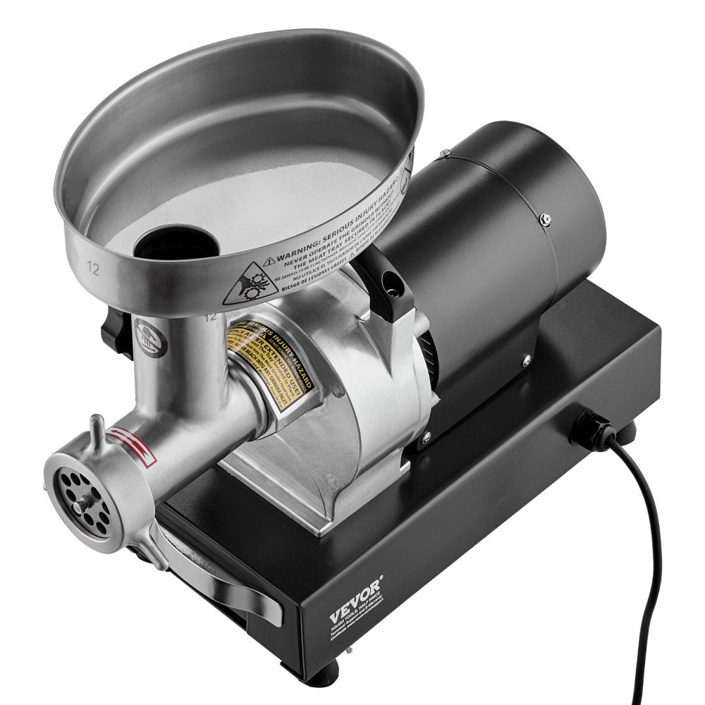 1A-EG812 - 550W Stainless Steel Meat Grinder for Sausages, 9 lbs/min