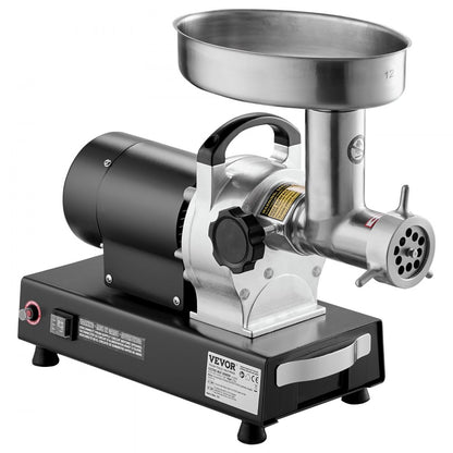 1A-EG812 - 550W Stainless Steel Meat Grinder for Sausages, 9 lbs/min