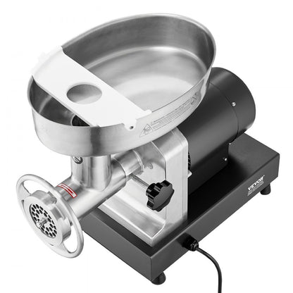 1A-EG808 - 350W Stainless Steel Electric Meat Grinder, 6 lbs/min Capacity