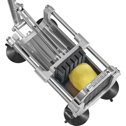 AY420 - Durable Manual Fry Cutter with 1/2" Stainless Steel Blade