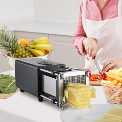 F300 - Electric French Fry Cutter with Detachable Stainless Steel Blades