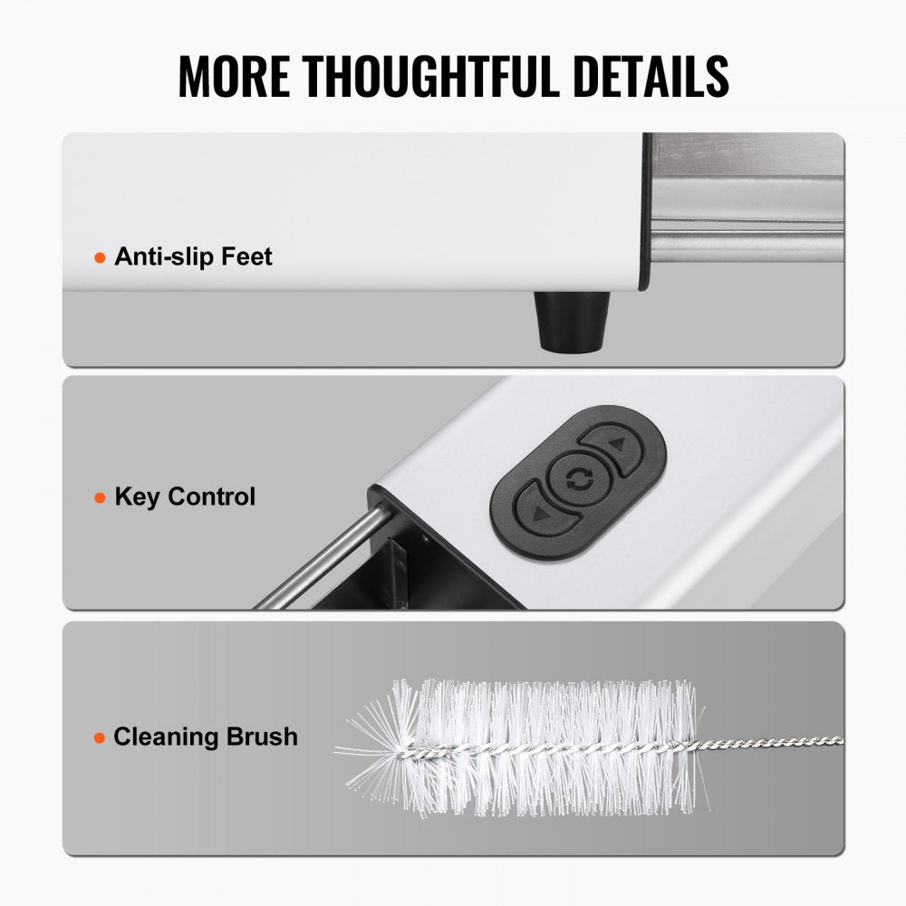 F300 - Electric French Fry Cutter with Stainless Steel Blades & Anti-Slip Feet