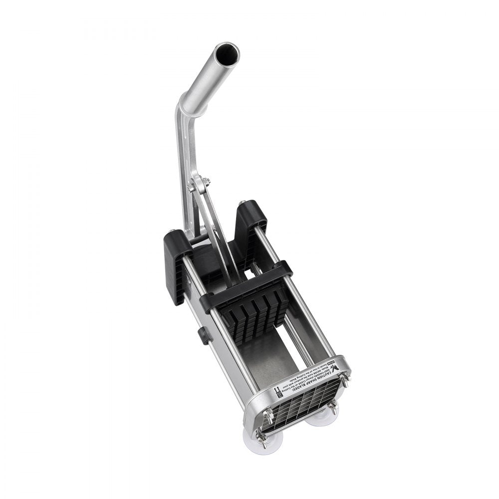 AY410 - Ergonomic Stainless Steel French Fry Cutter with Suction Feet