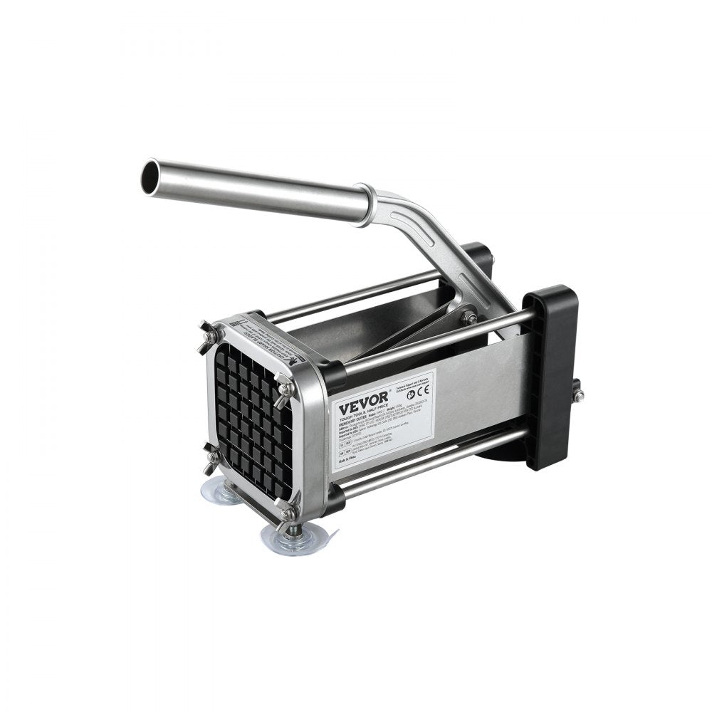 AY410-2 - Ergonomic Stainless Steel French Fry Cutter with Suction Feet