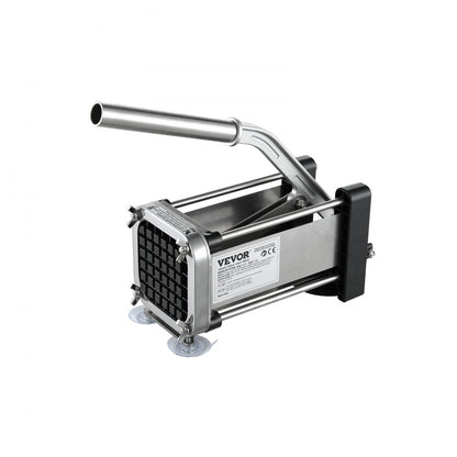 AY410-2 - Ergonomic Stainless Steel French Fry Cutter with Suction Feet