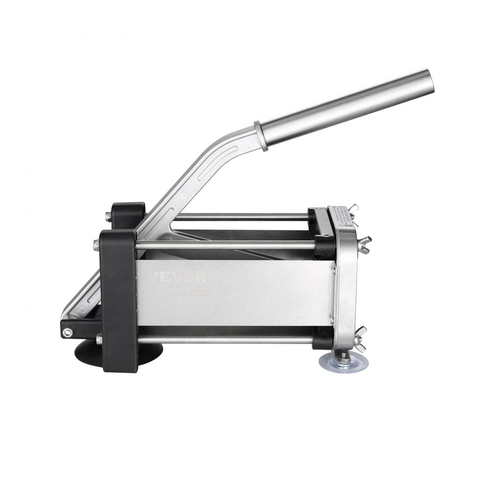 AY410-2 - Ergonomic Stainless Steel French Fry Cutter with Suction Feet