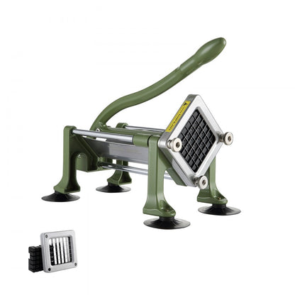 LD02 - Heavy-Duty Stainless Steel French Fry Cutter with Ergonomic Lever