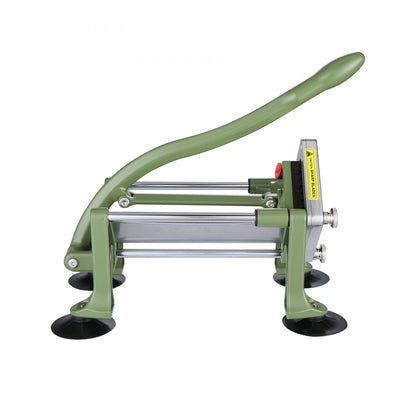 LD02 - Ergonomic Stainless Steel French Fry Cutter with Suction Feet