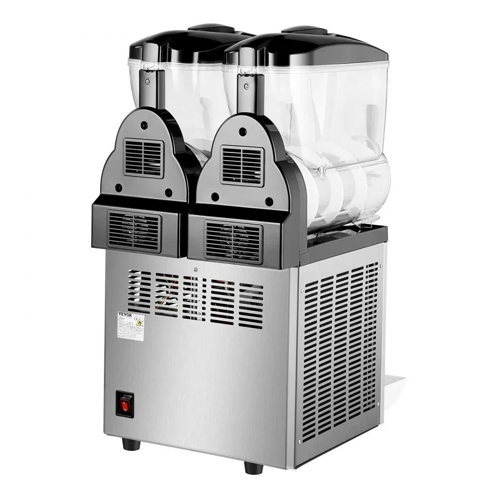 XN240B - 2 Tank Commercial Slushy Machine with 12L Capacity Each
