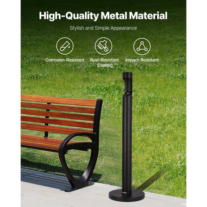 YD-67B - Heavy-Duty Outdoor Ashtray for Clean, Stylish Disposal