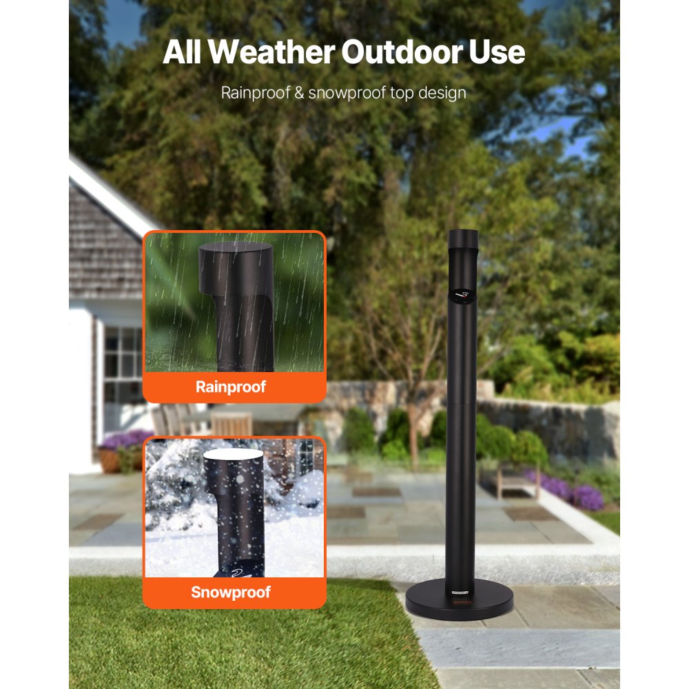 YD-67B - Heavy-Duty Outdoor Ashtray for Clean, Stylish Disposal
