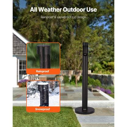 YD-67B - Heavy-Duty Outdoor Ashtray for Clean, Stylish Disposal
