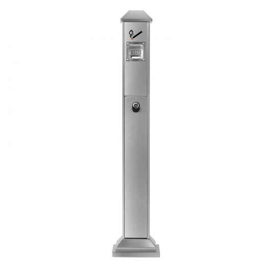 YD-27A - Durable Stainless Steel Outdoor Ashtray for Easy Cigarette Disposal