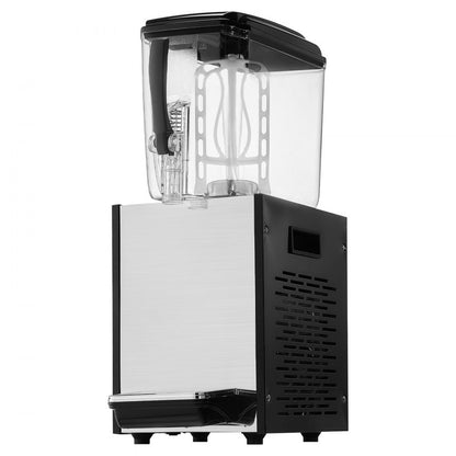 LYJ12LX1 - VEVOR 12L Cold Juice Dispenser with Fruit Pulp Feature