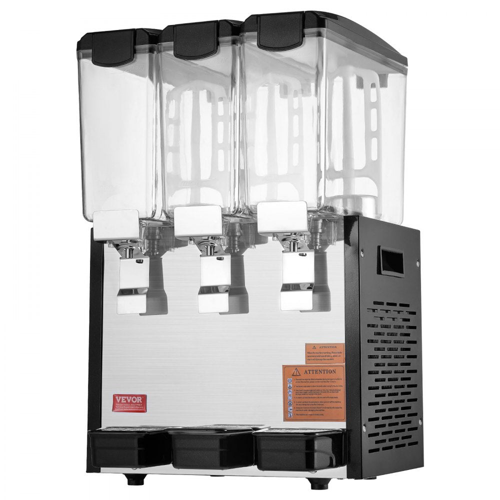 LYJ10LX3 - 3-Tank 10L Juice Dispenser with 360° Stirring Design