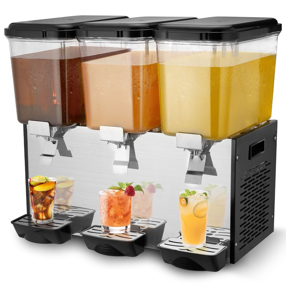 LYJ18LX3 - 18L VEVOR Cold Juice Dispenser with 360° Mixing Blade
