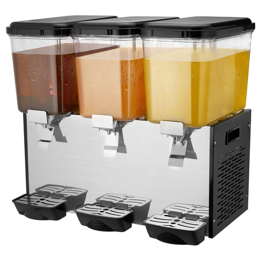 LYJ18LX3 - 18L VEVOR Cold Juice Dispenser with 360° Mixing Blade