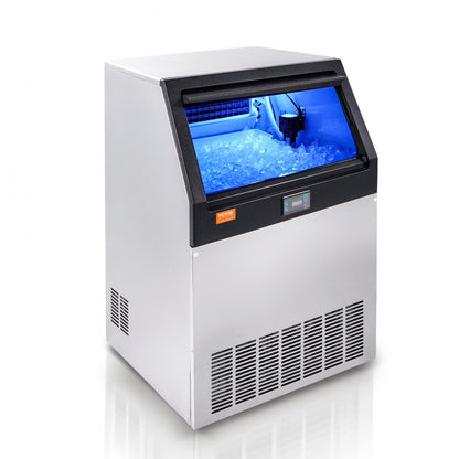 LB160T - VEVOR 160lbs Commercial Ice Maker with 66lbs Storage Capacity