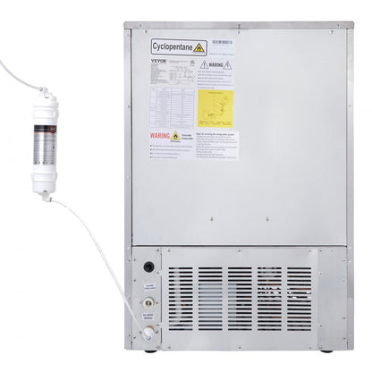 LB160T - VEVOR 160lbs Commercial Ice Maker with 66lbs Storage Capacity