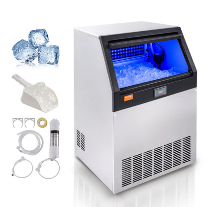 LB200T - 200lbs/Day VEVOR Ice Maker with 90 Cubes in 15 Minutes