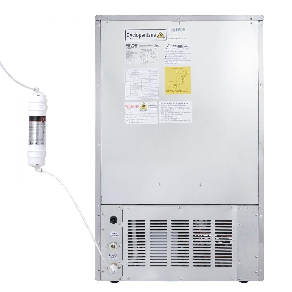 LB265T - 265 lbs/24H VEVOR Ice Maker with 88 lbs Storage Capacity