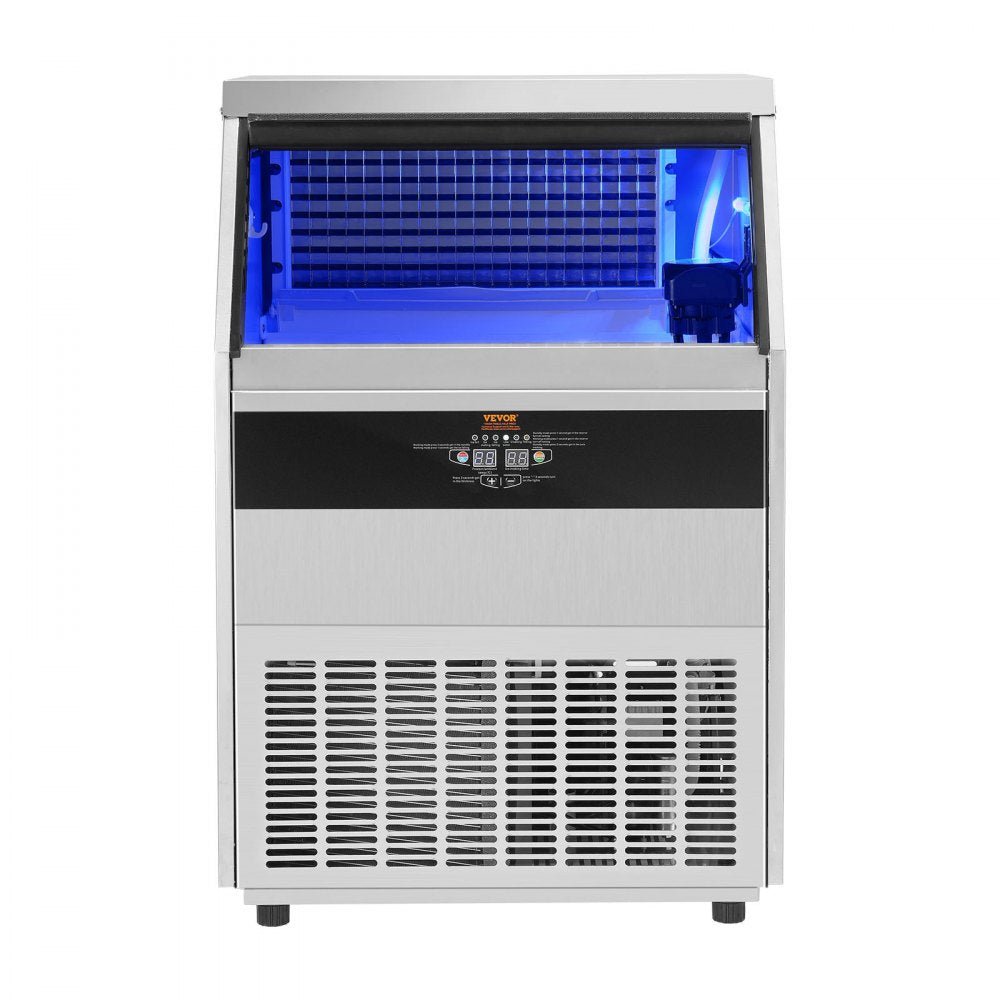SSX440 - Compact VEVOR Ice Maker: 450 lbs/Day, Self-Cleaning & Frosty Insulation