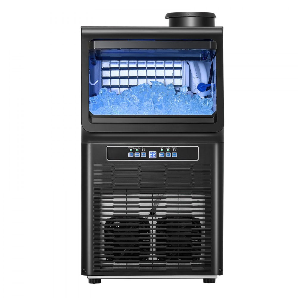 SKF-AT70FT - 90 lbs Daily Ice Maker with 12 lbs Storage & Self-Cleaning