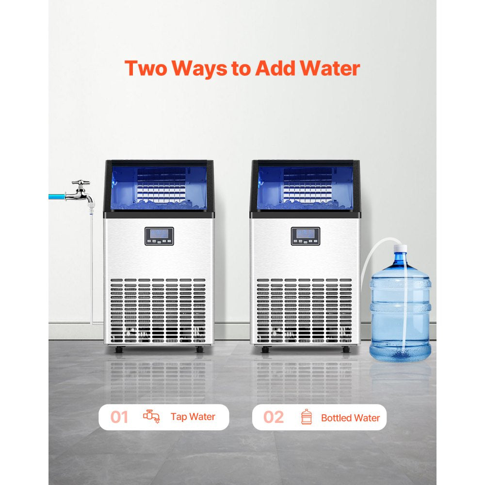 HZB-45 - 100 lbs Ice Maker with Insulation & LED Display