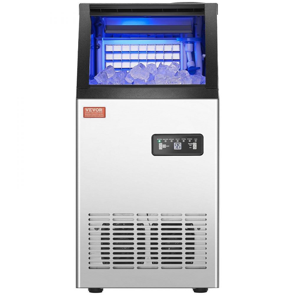 SKF-B80FT - 120 lbs Daily Ice Maker with Self-Cleaning & Insulation