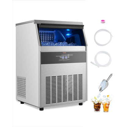 SSX200V - Compact 200 lbs/Day Ice Maker with 66 lbs Storage Capacity