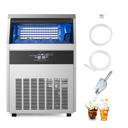 SSX200V - Compact 200 lbs/Day Ice Maker with 66 lbs Storage Capacity